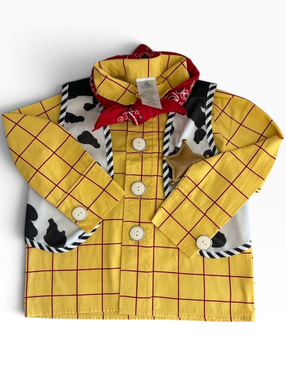 Woody Toy Story Cowboy Sheriff Shirt Costume